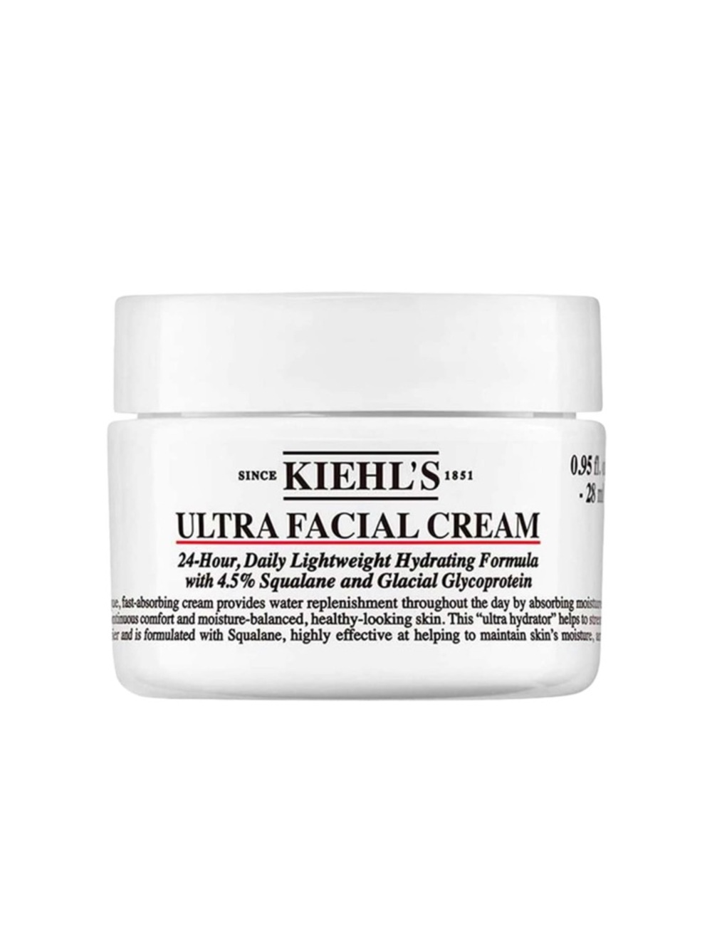 New Kiehl's Ultra Facial Cream – Hydrating Face Moisturizer 28ML
